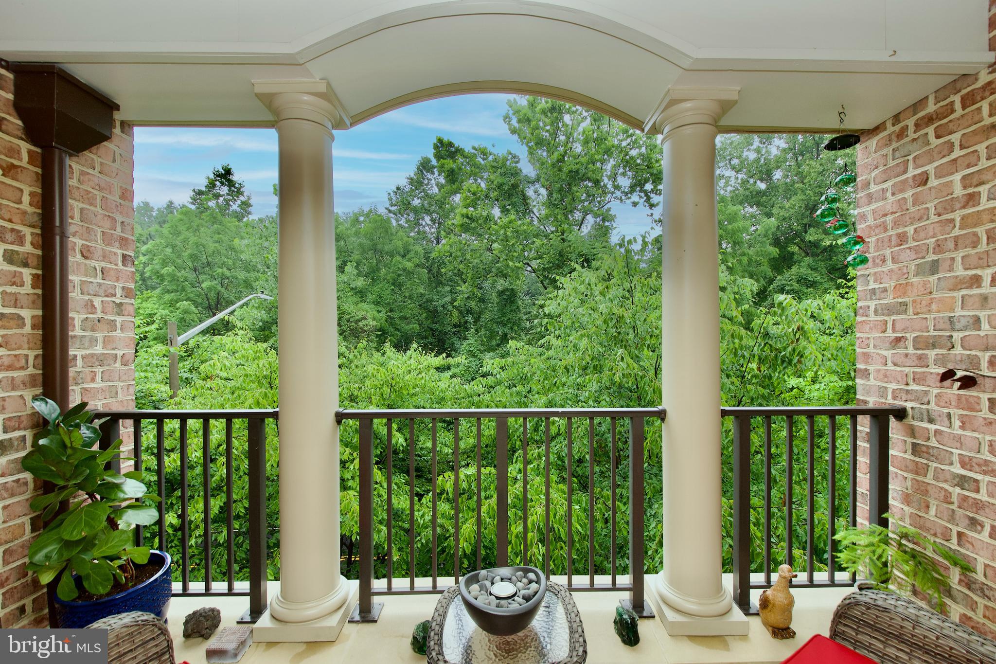 1781 Chain Bridge Road, Unit 302 McLean, VA 22102 - Photo 14 of 39 a living room with large windows and plants