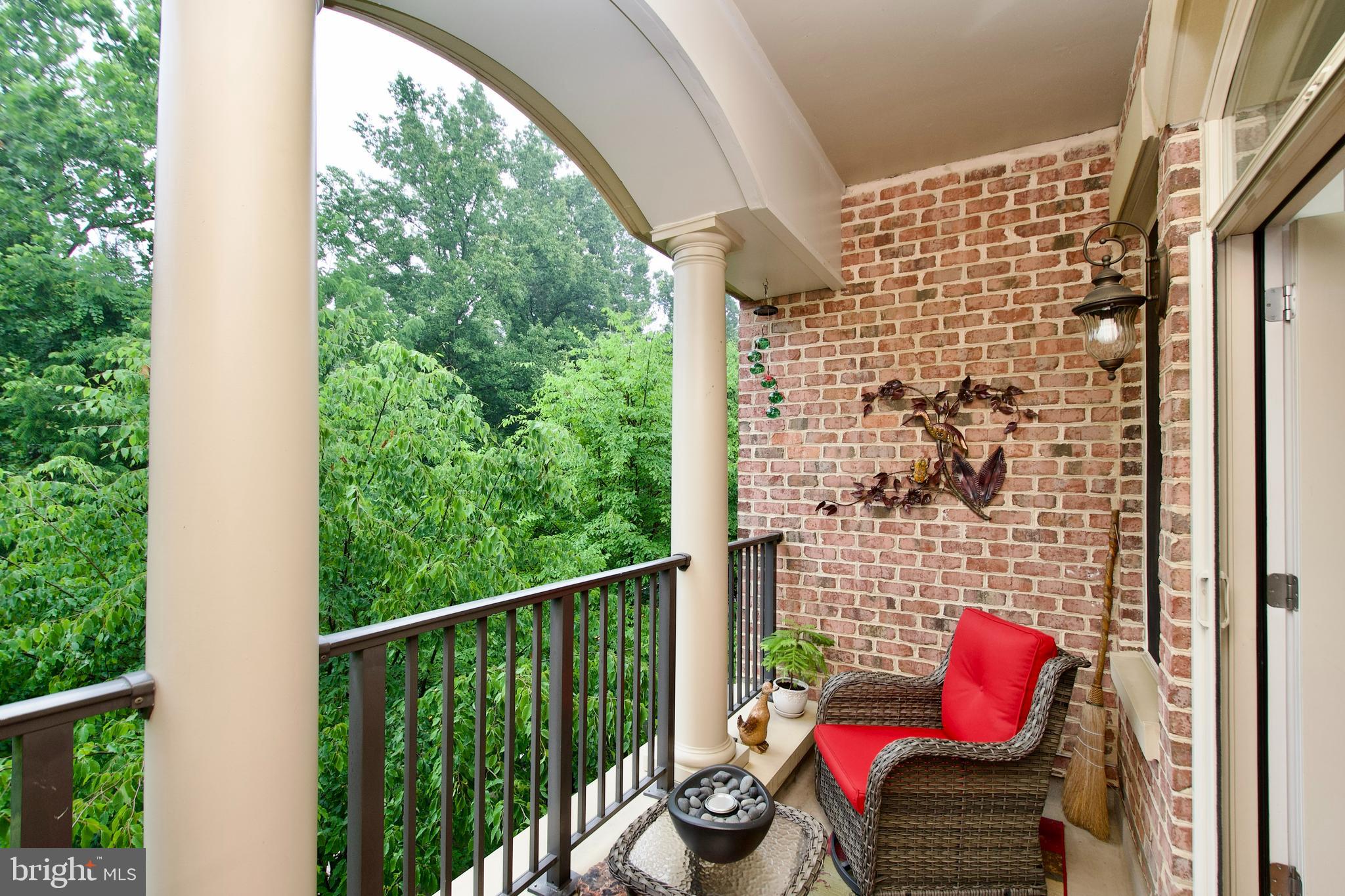 1781 Chain Bridge Road, Unit 302 McLean, VA 22102 - Photo 9 of 39 a view of balcony with a potted plant