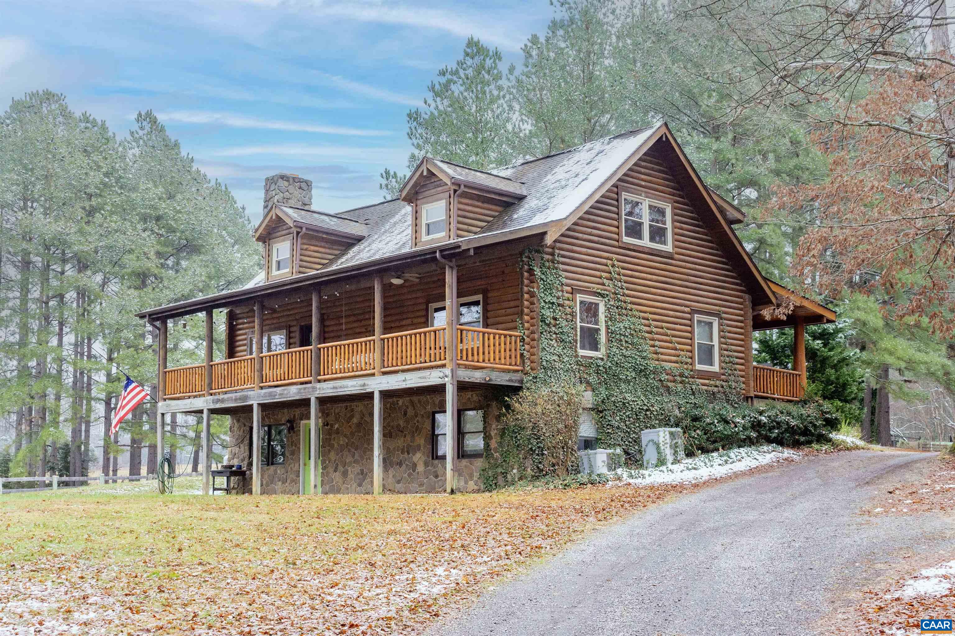 11441 Old Lawyers Road Unionville, VA 22567 - Photo 45 of 45 a front view of a house with a yard