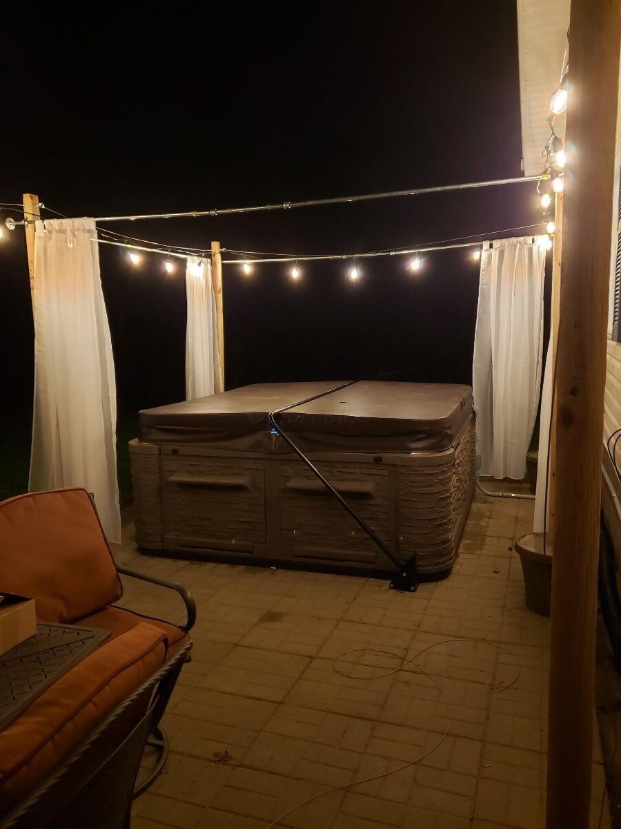 988 Connett Road Nelsonville, OH 45764 - Photo 26 of 28 Hot Tub Under the Lights