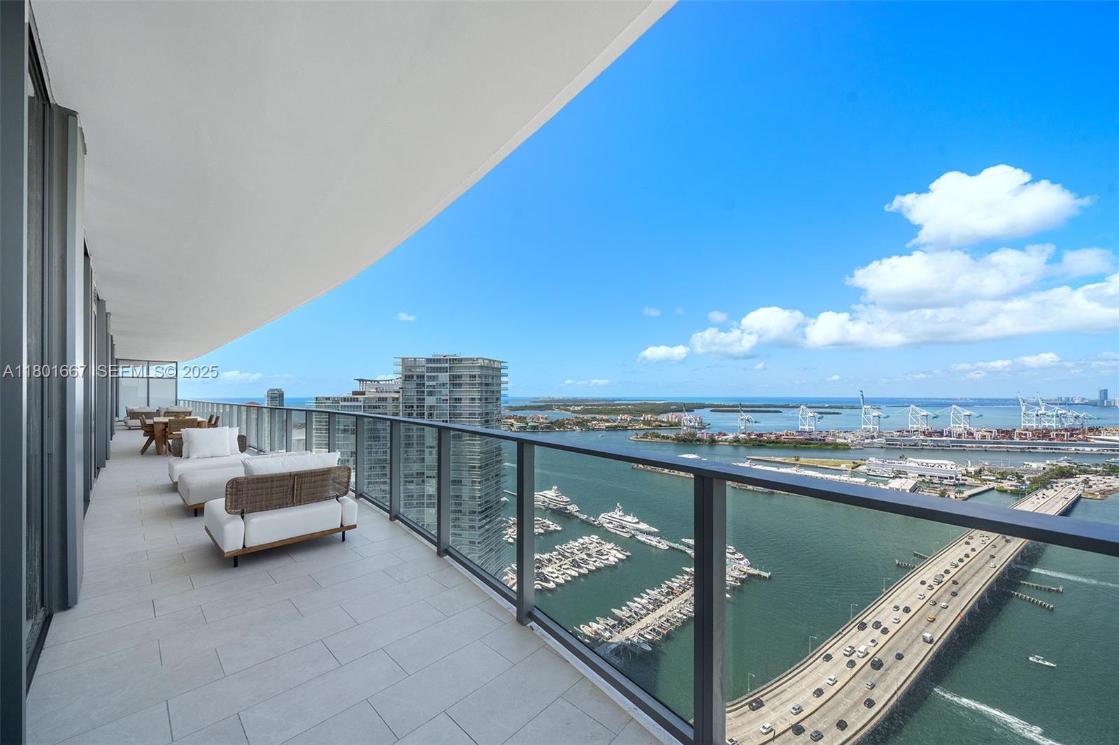 500 Alton Road, Unit 3602 Miami Beach, FL 33139 - Photo 20 of 33 a view of roof deck with city view