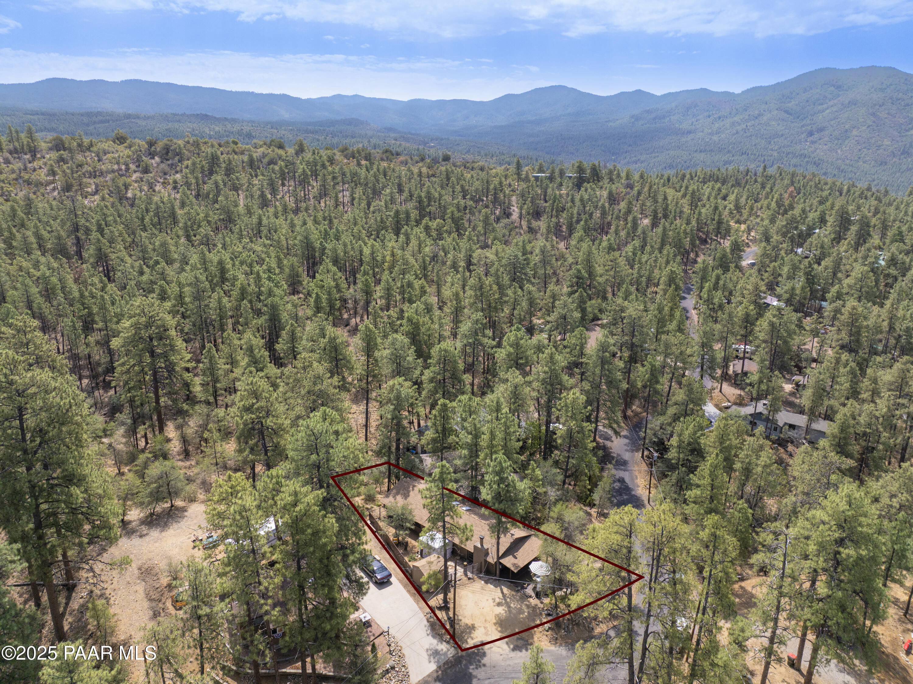 4763 South Juniper Loop Road Prescott, AZ 86303 - Photo 2 of 24 Aerial Overview 3