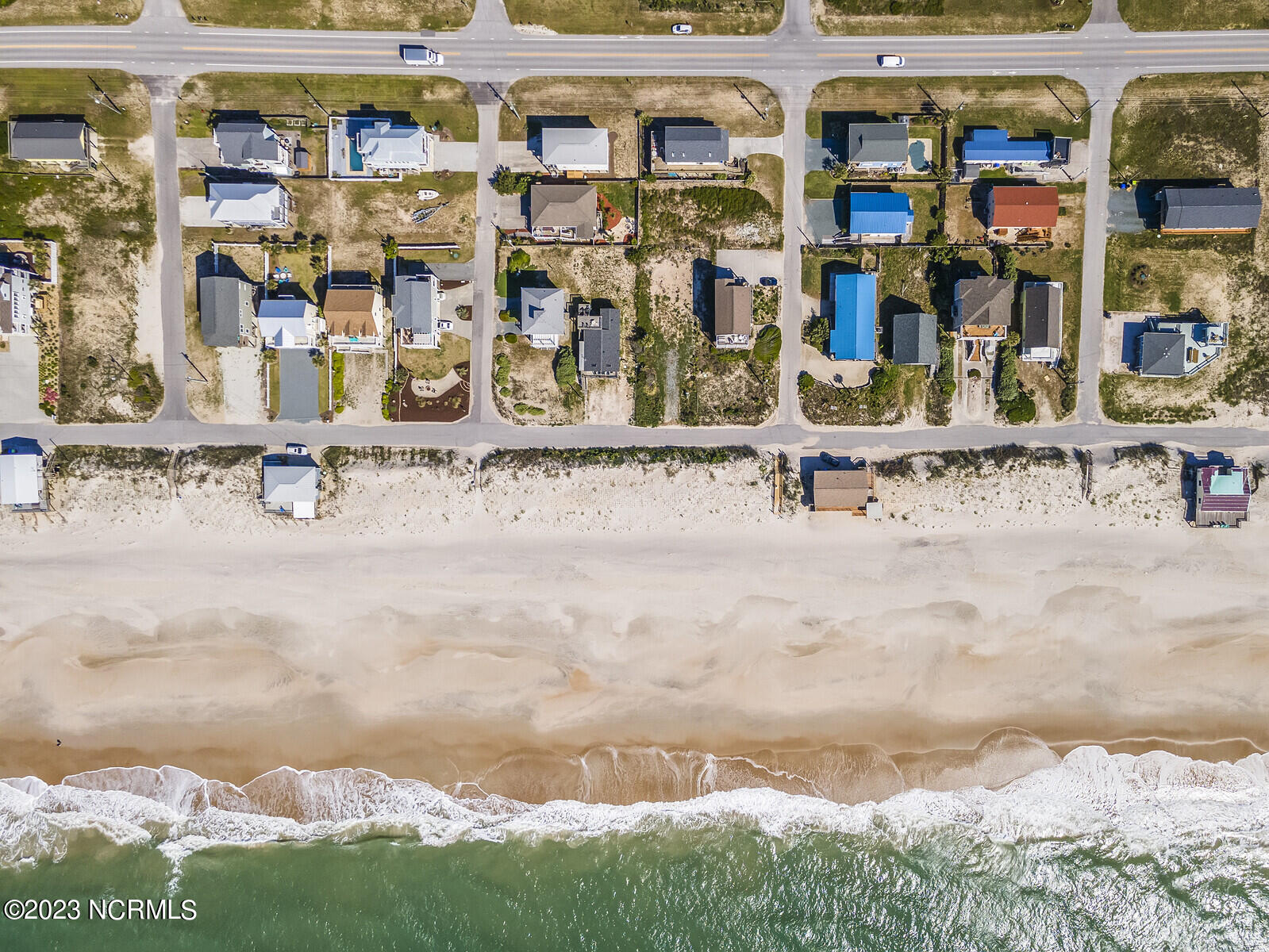 334 Topsail Road North Topsail Beach, NC 28460 - Photo 15 of 29 Drone Aerial