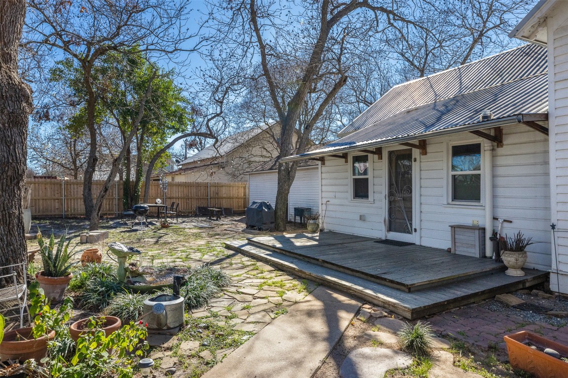 660 North Main Street La Grange, TX 78945 - Photo 23 of 24 Fenced backyard featuring a deck