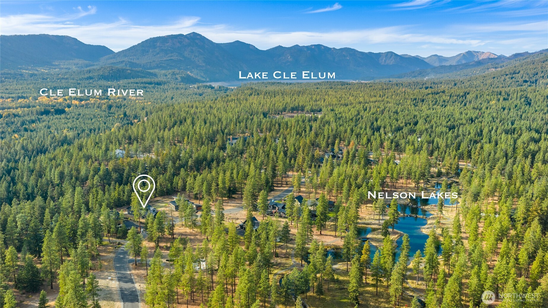 1680 Wanawish Loop Cle Elum, WA 98922 - Photo 28 of 28 a view of a lush green hillside and houses