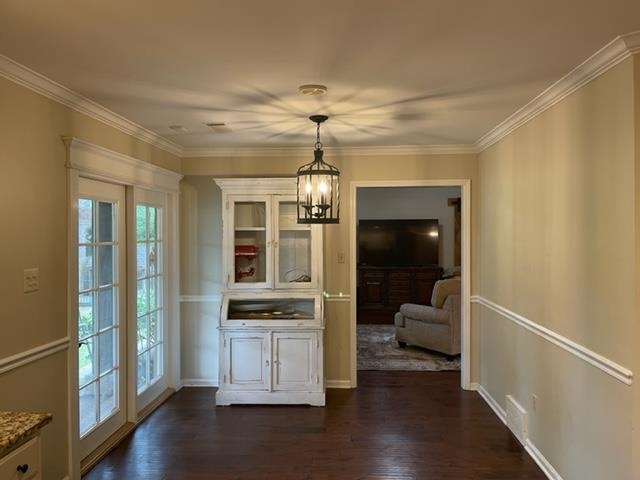 238 Wolf Ridge Cove Collierville, TN 38017 - Photo 12 of 25 a view of a hallway with wooden floor and staircase