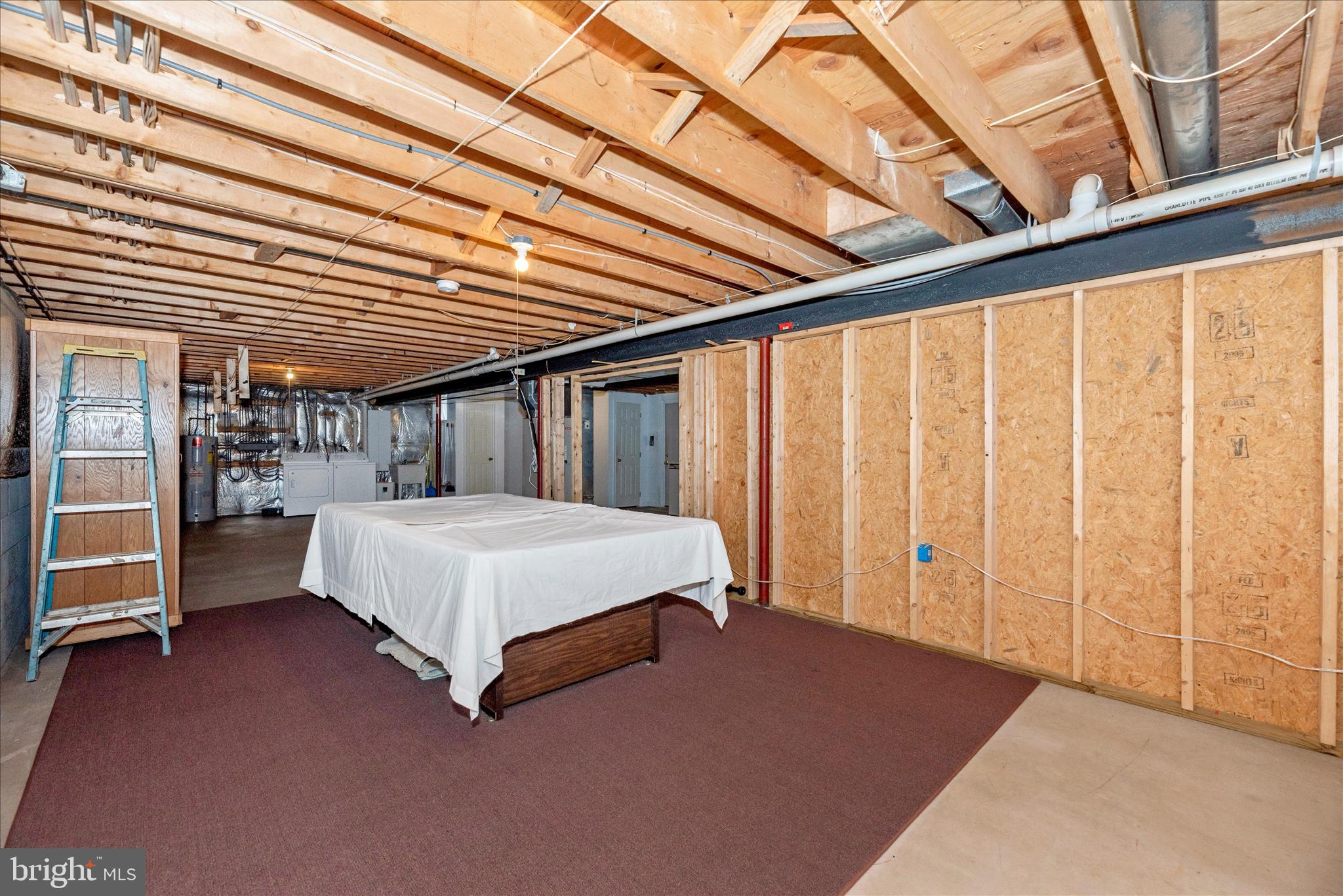 293 Hahn Road Westminster, MD 21157 - Photo 34 of 47 Lower Level Pool table coneys