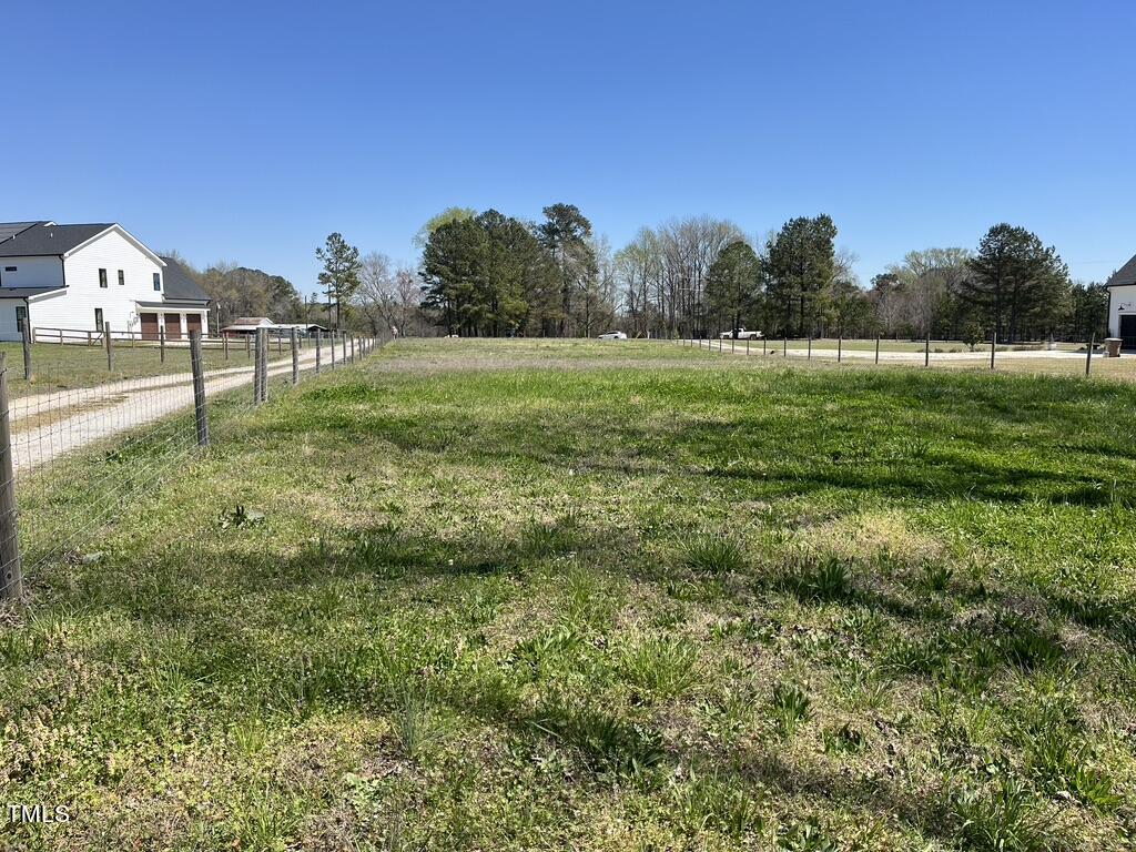 132 Hardy Road Wendell, NC 27591 - Photo 3 of 6 View from the back of the lot