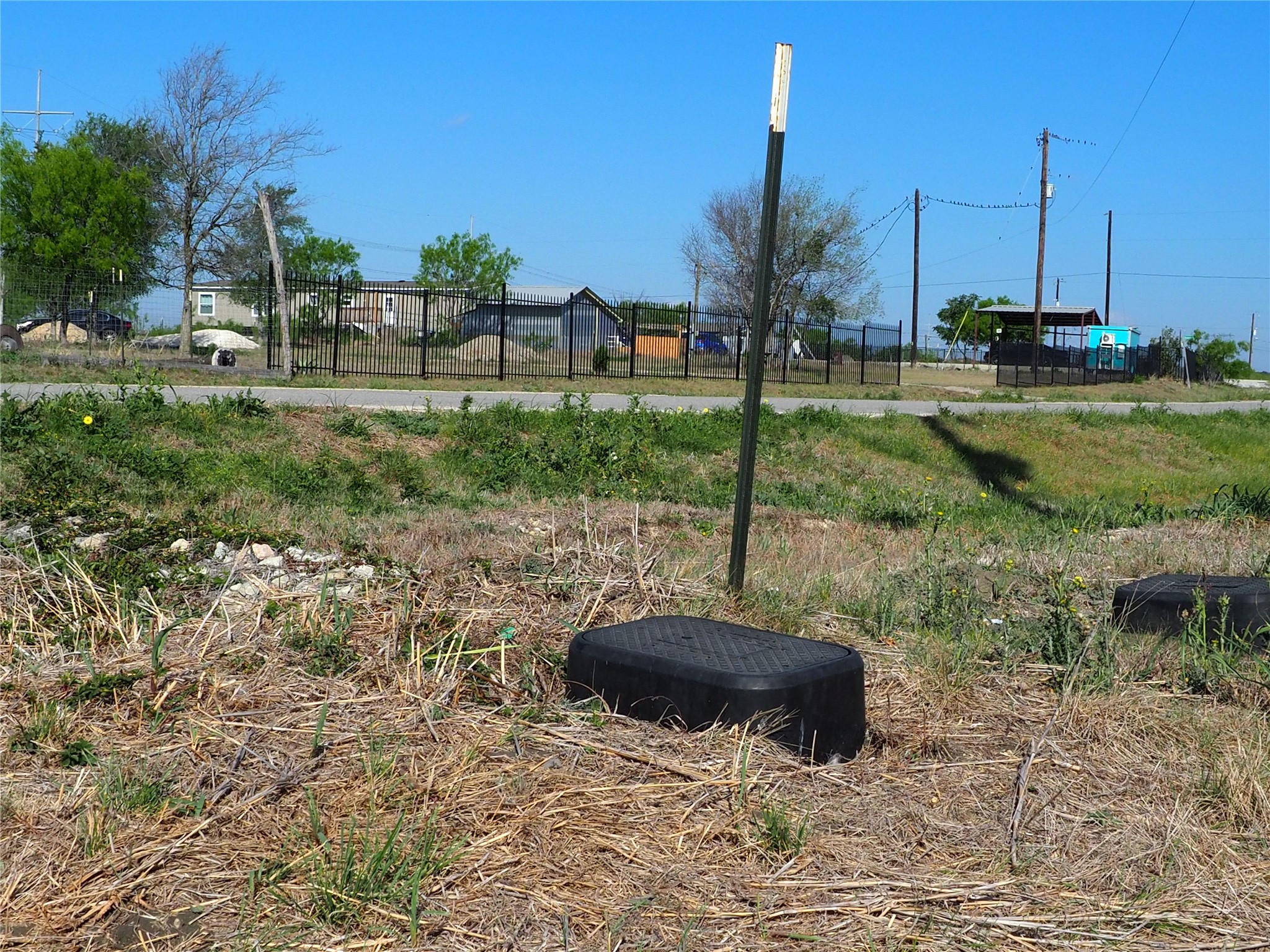 Tbd Candide Lane Kyle, TX 78640 - Photo 3 of 11 a view of a backyard
