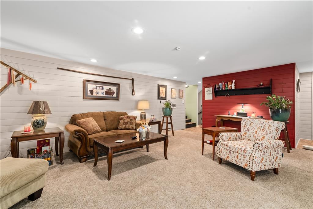 237 North Woodlawn Road Butler, PA 16001 - Photo 23 of 37 a living room with furniture and a lamp
