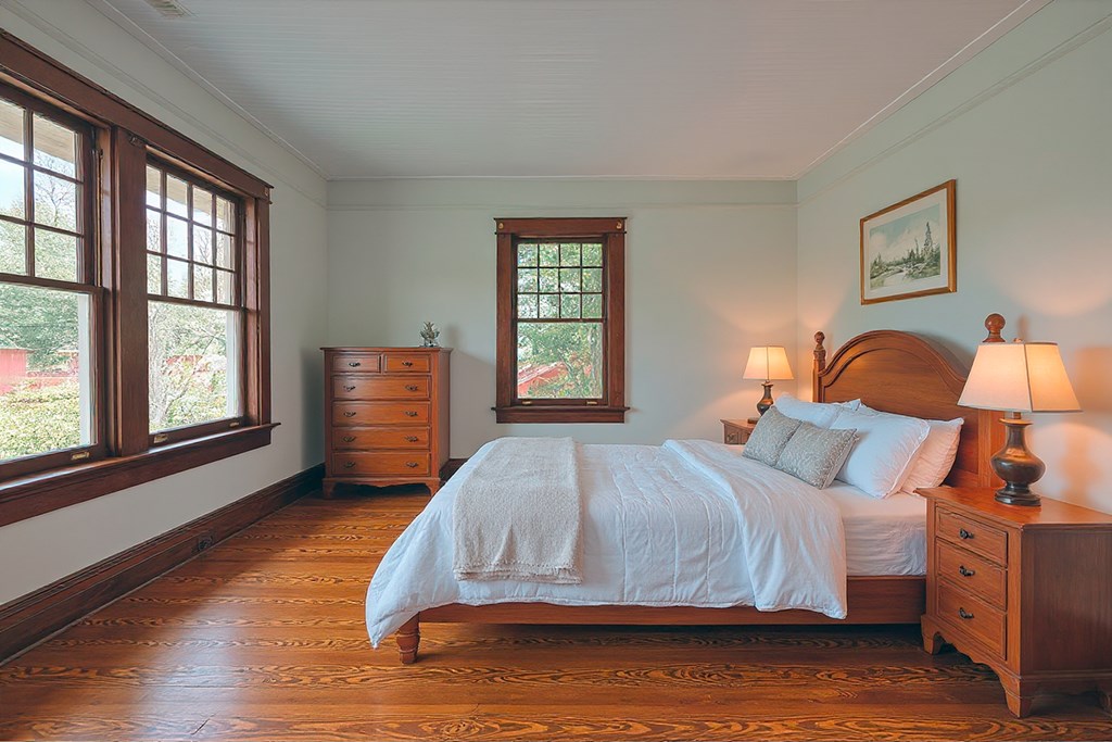 366 Hill Street Murphy, NC 28906 - Photo 30 of 39 a bedroom with a bed and window