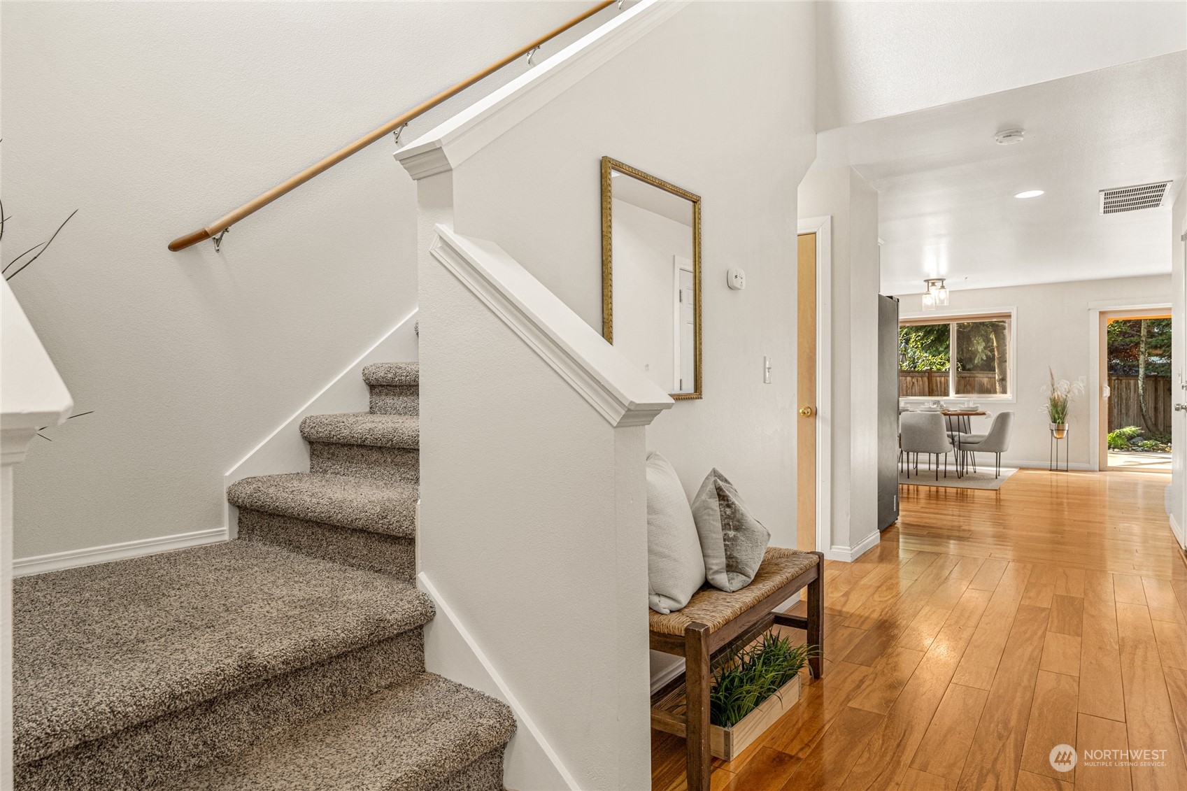 6712 Lower Ridge Road Everett, WA 98203 - Photo 20 of 34 a view of a livingroom with furniture and stairs