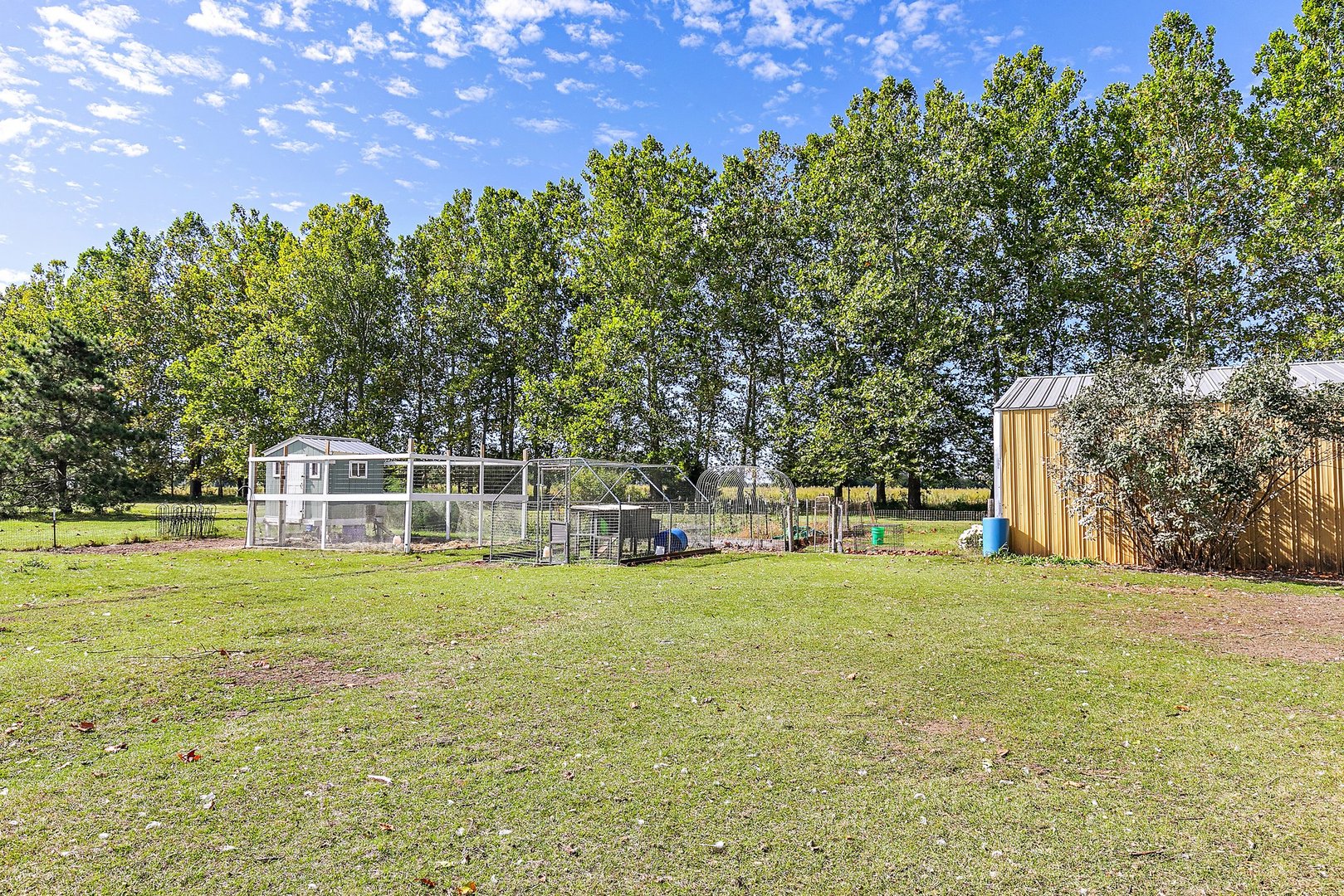 5815 Johnson Road Marengo, IL 60152 - Photo 28 of 30 a view of a house with a big yard and large trees