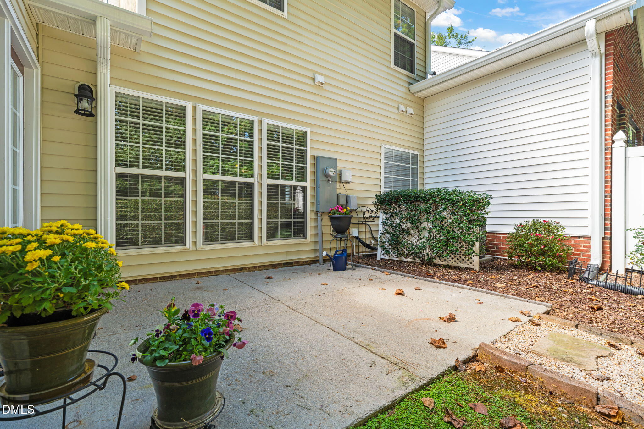 12014 Fox Valley Street Raleigh, NC 27614 - Photo 32 of 42 a front view of a house with a garden