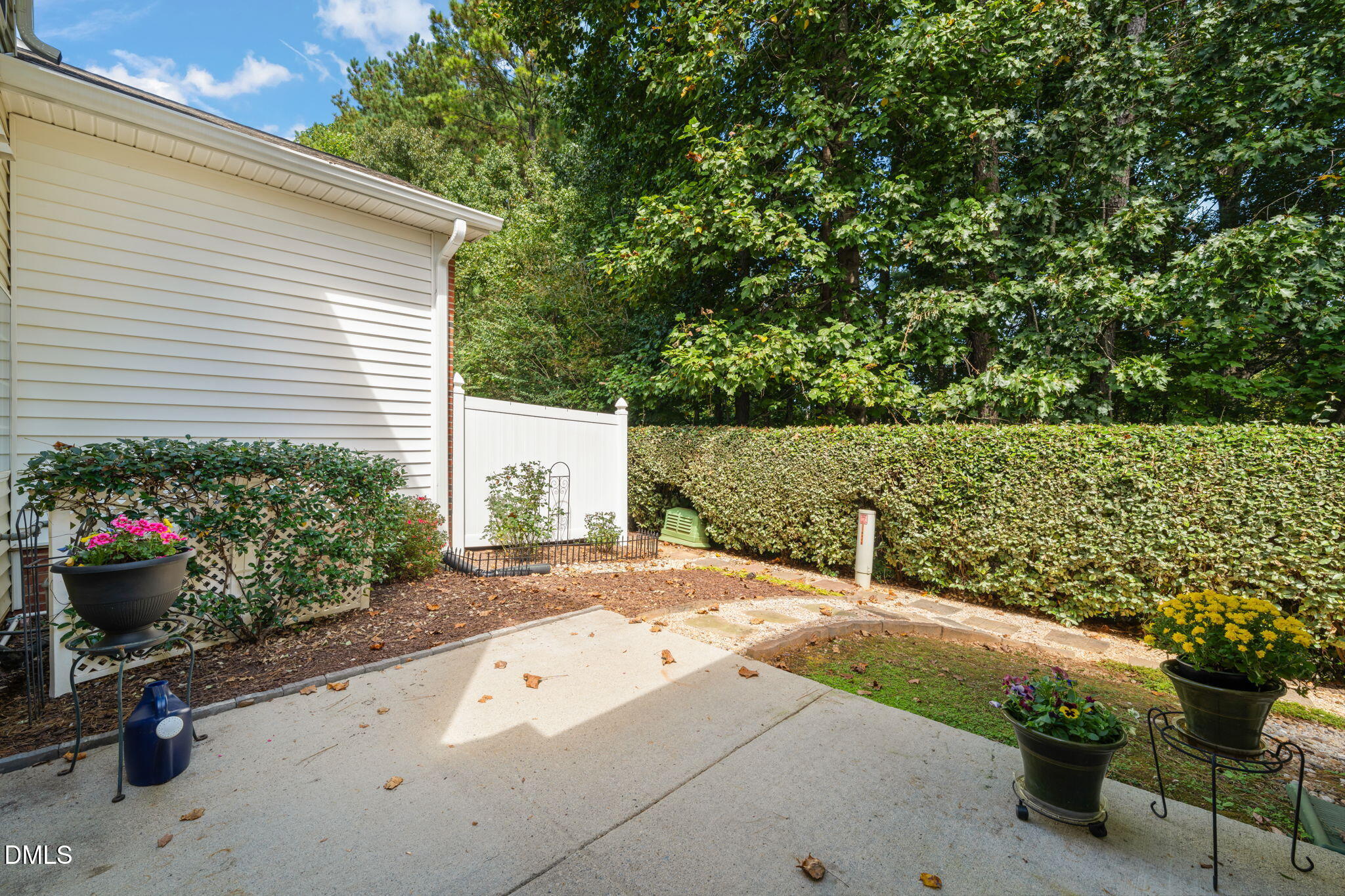 12014 Fox Valley Street Raleigh, NC 27614 - Photo 33 of 42 a pathway of a house with a yard