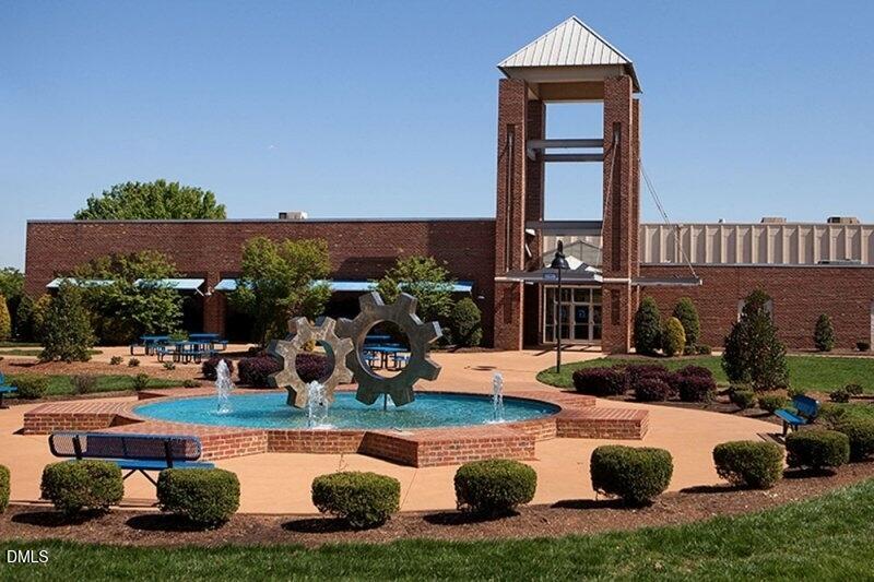 12014 Fox Valley Street Raleigh, NC 27614 - Photo 41 of 42 a front view of a house with garden
