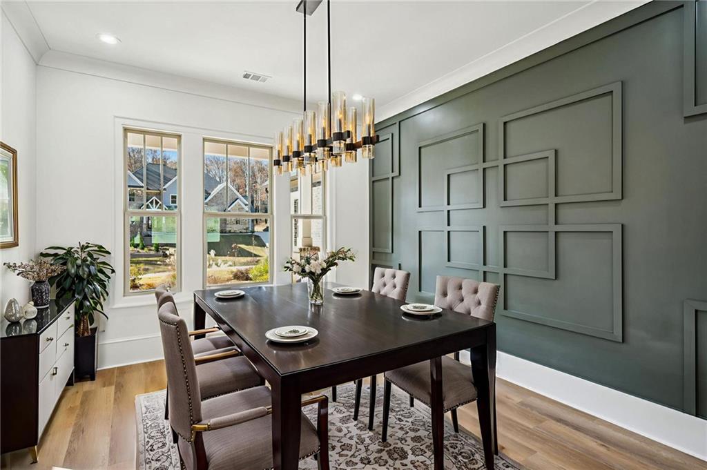 4546 Fawn Path Gainesville, GA 30506 - Photo 12 of 64 a view of a dining room with furniture window and outside view