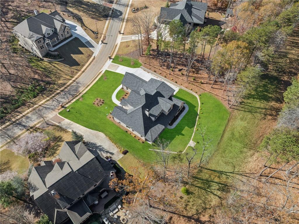 4546 Fawn Path Gainesville, GA 30506 - Photo 63 of 64 an aerial view of a house with a yard