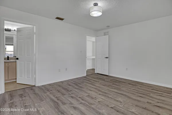 wooden floor in an empty room