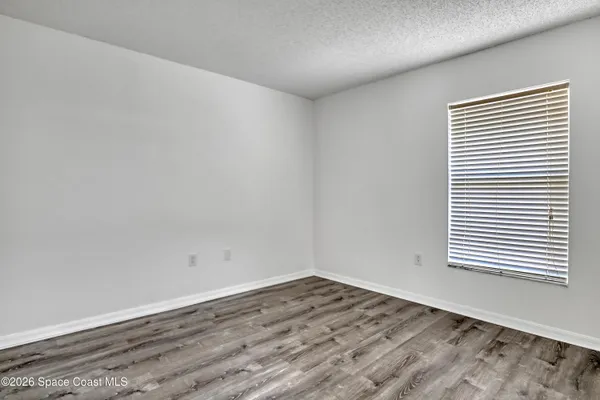 wooden floor in a room