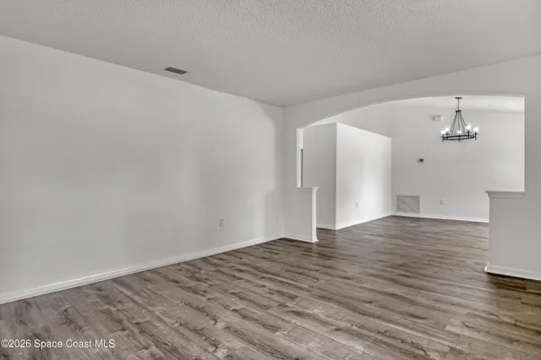 wooden floor in an empty room