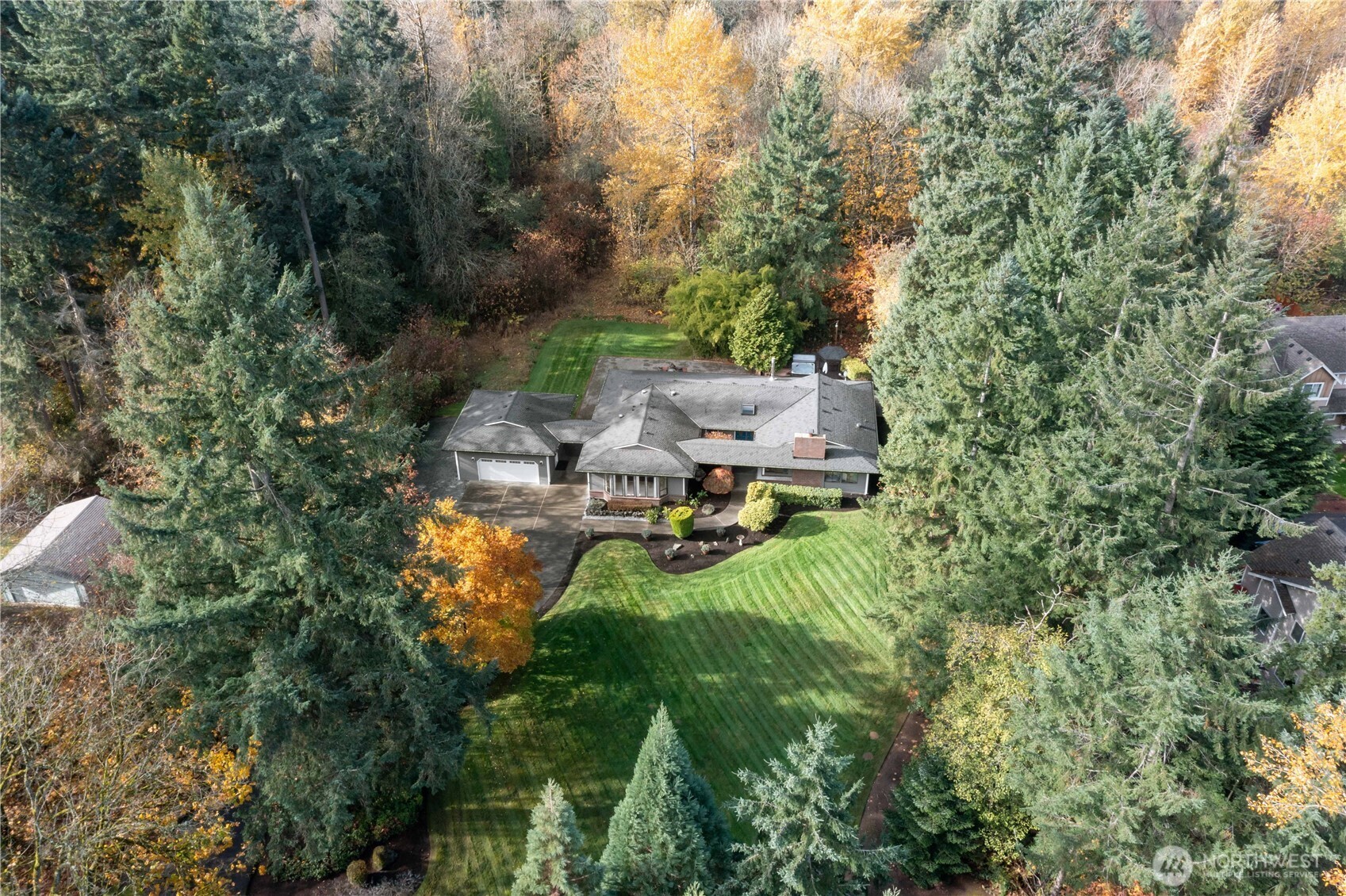 36607 9th Avenue Southwest Federal Way, WA 98023 - Photo 2 of 40 a view of a backyard with sitting area