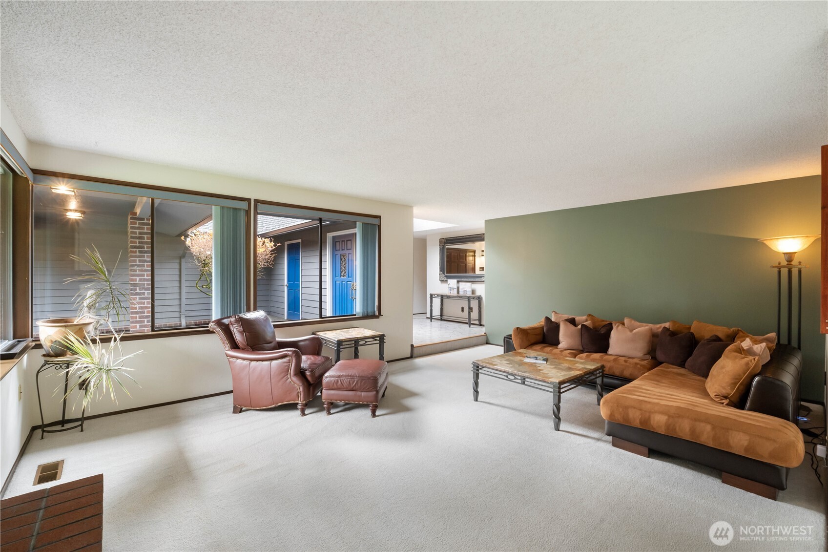 36607 9th Avenue Southwest Federal Way, WA 98023 - Photo 8 of 40 a living room with furniture and large windows