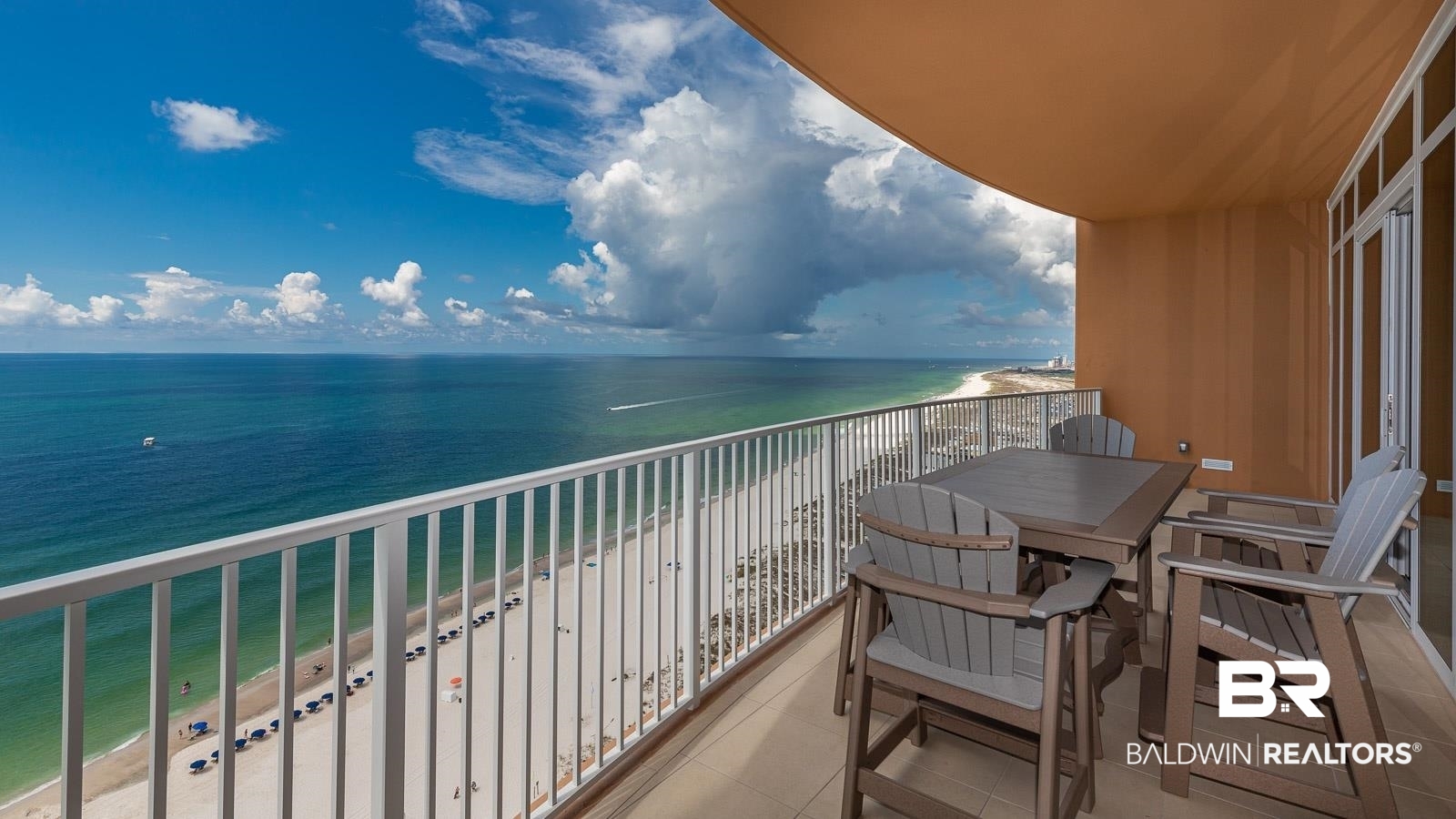 23008 Perdido Beach Boulevard, Unit 2003 Orange Beach, AL 36561 - Photo 17 of 35 Balcony