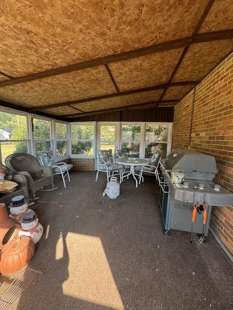 1518 Sharon Road Streator, IL 61364 - Photo 35 of 37 a room with furniture and a large window