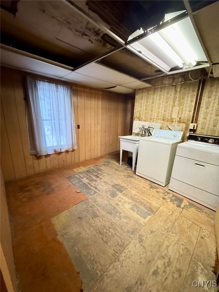 45 Cayuga Street Homer, NY 13077 - Photo 7 of 20 Laundry Room off Kitchen with Workshop in back