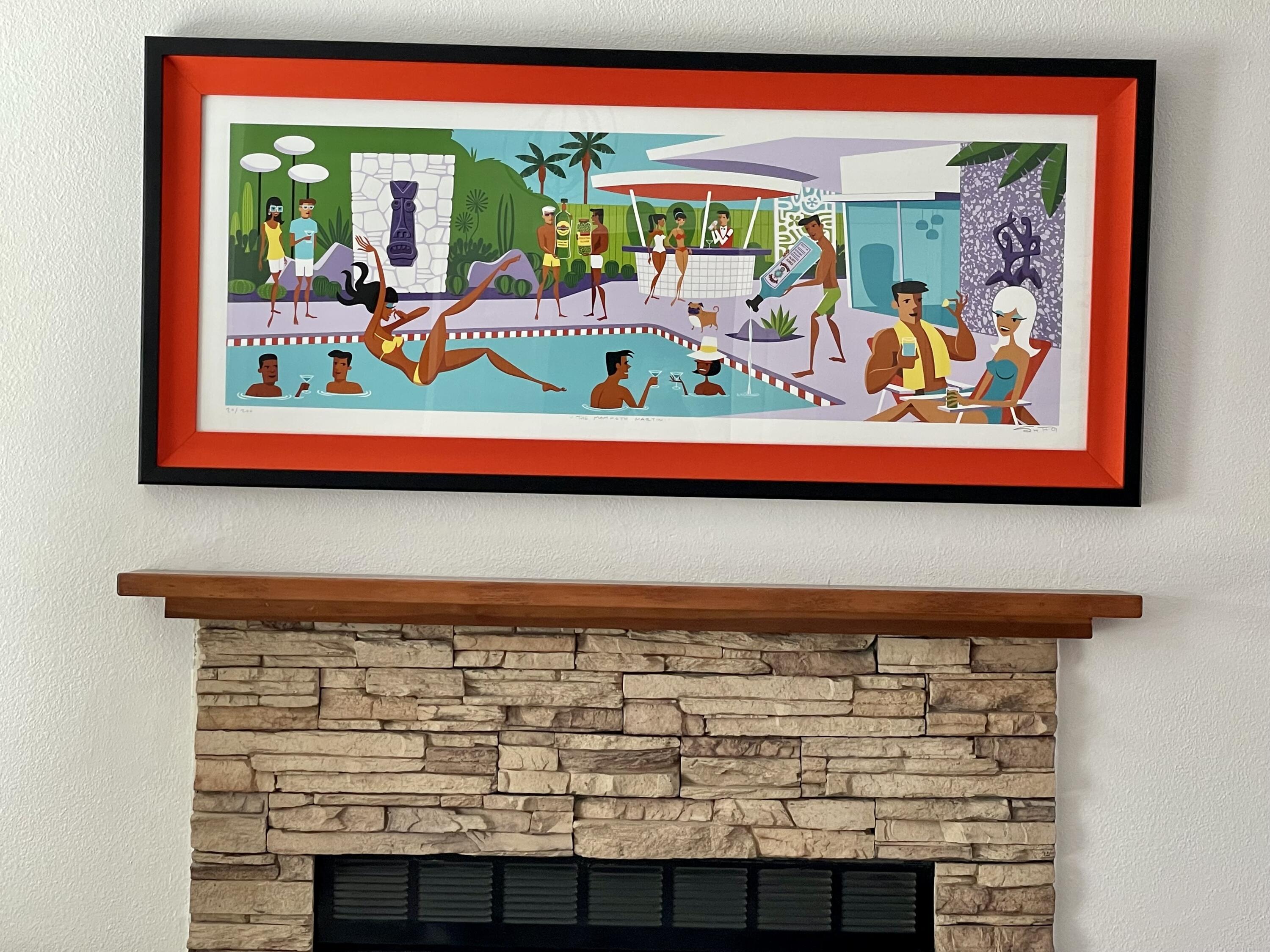 43622 Warner Trail Palm Desert, CA 92211 - Photo 13 of 51 a view of a fireplace