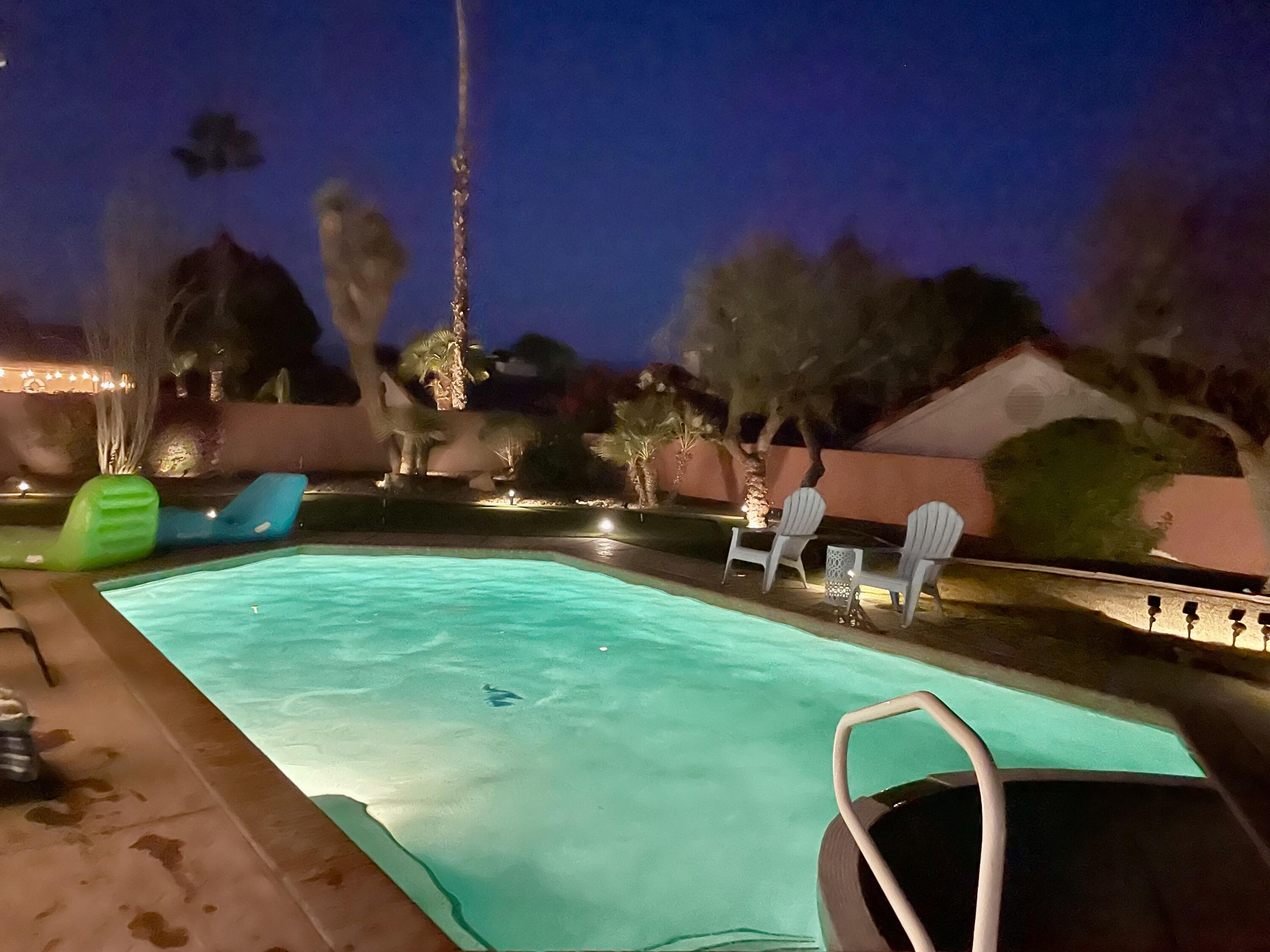 43622 Warner Trail Palm Desert, CA 92211 - Photo 42 of 51 a view of a chairs and backyard in the backyard