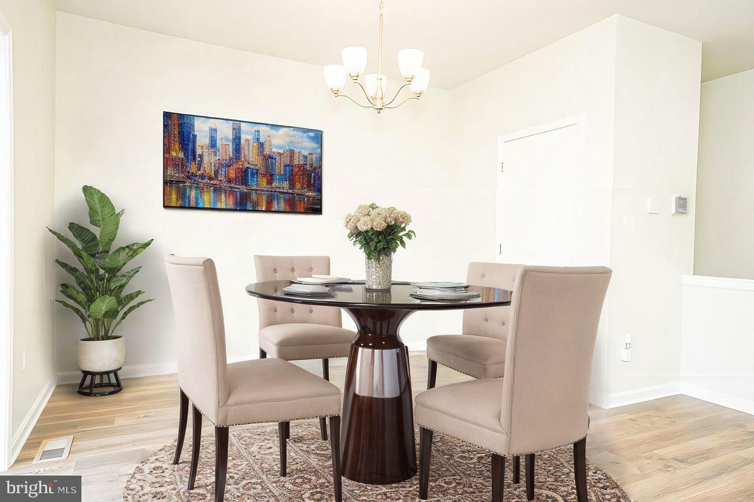 2109 Ruby Turn Bowie, MD 20721 - Photo 14 of 63 Eatin Kitchen/Den - Virtually Staged