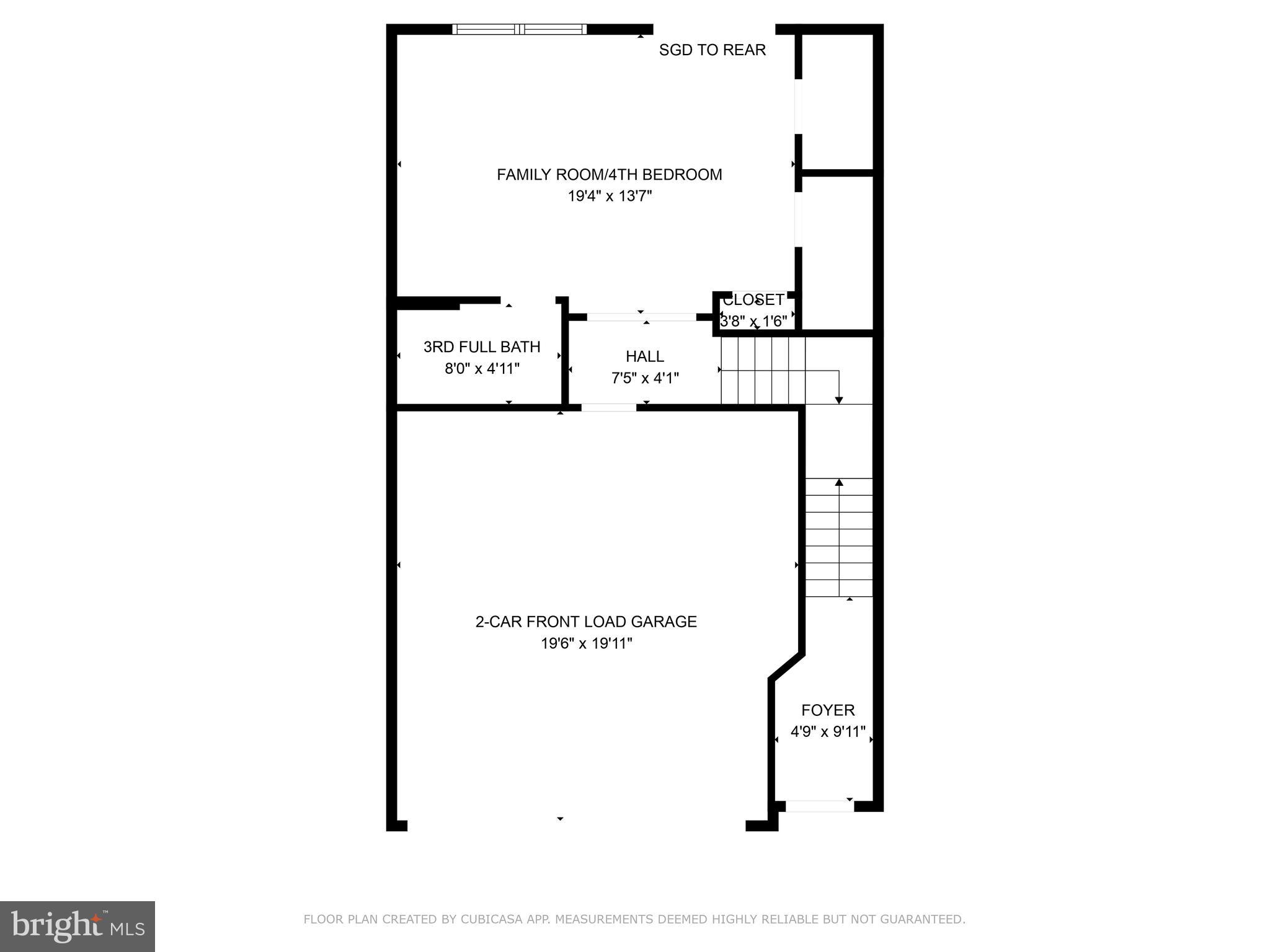 2109 Ruby Turn Bowie, MD 20721 - Photo 61 of 63 1ST LEVEL FLOORPLAN