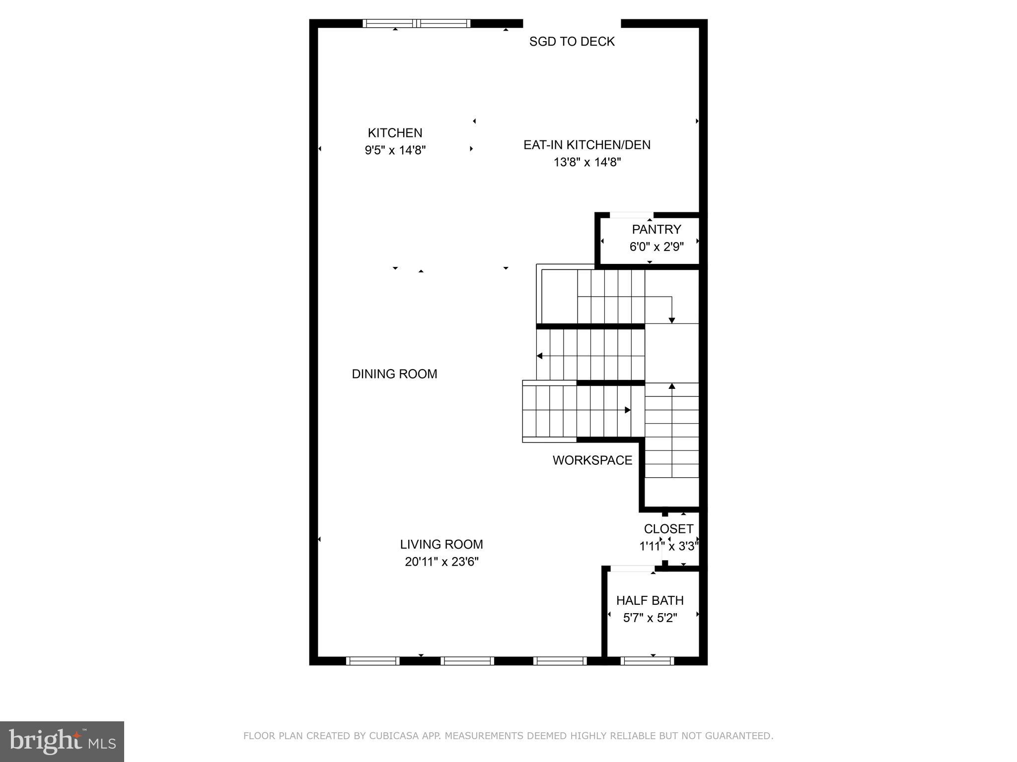 2109 Ruby Turn Bowie, MD 20721 - Photo 62 of 63 MAIN LEVEL FLOORPLAN