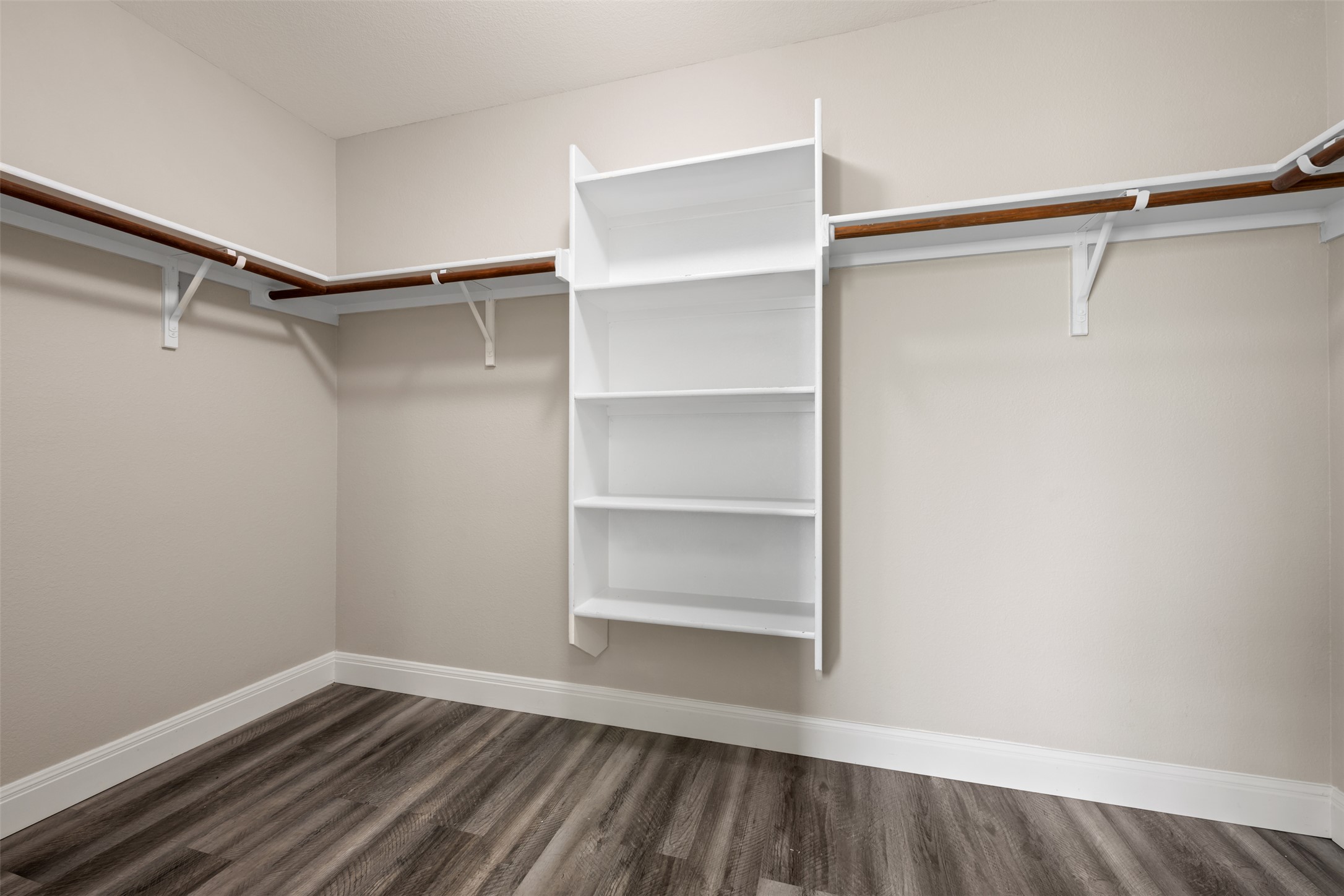 18820 Edinburgh Castle Road Pflugerville, TX 78660 - Photo 26 of 37 a view of an empty walk in closet