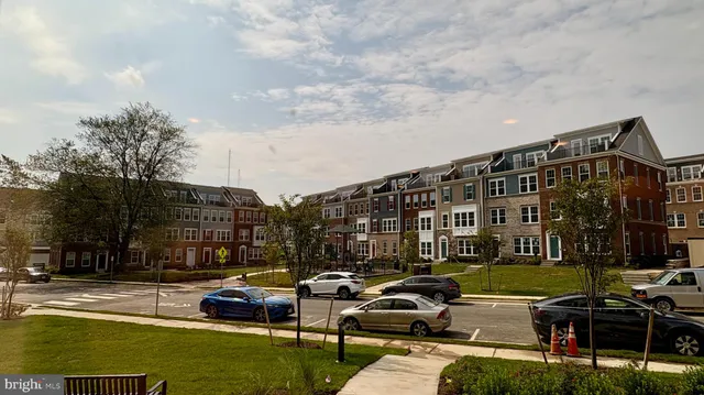 a front view of a building with garden
