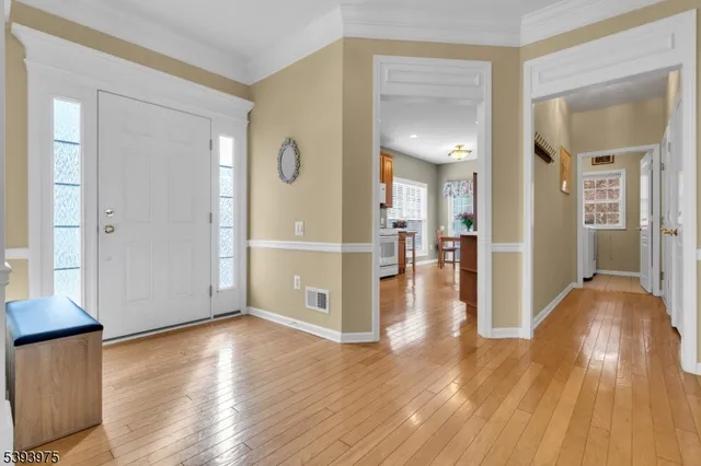 a view interior of the house and wooden floor