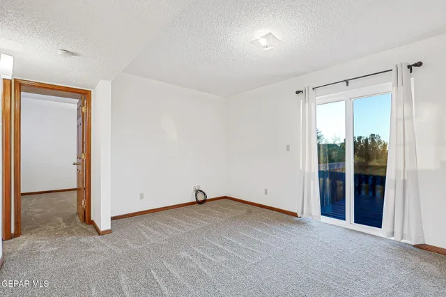 a view of city from a balcony