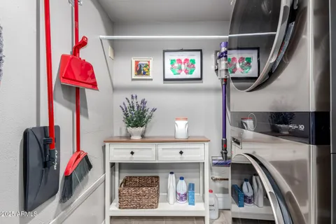 a view of washer and dryer