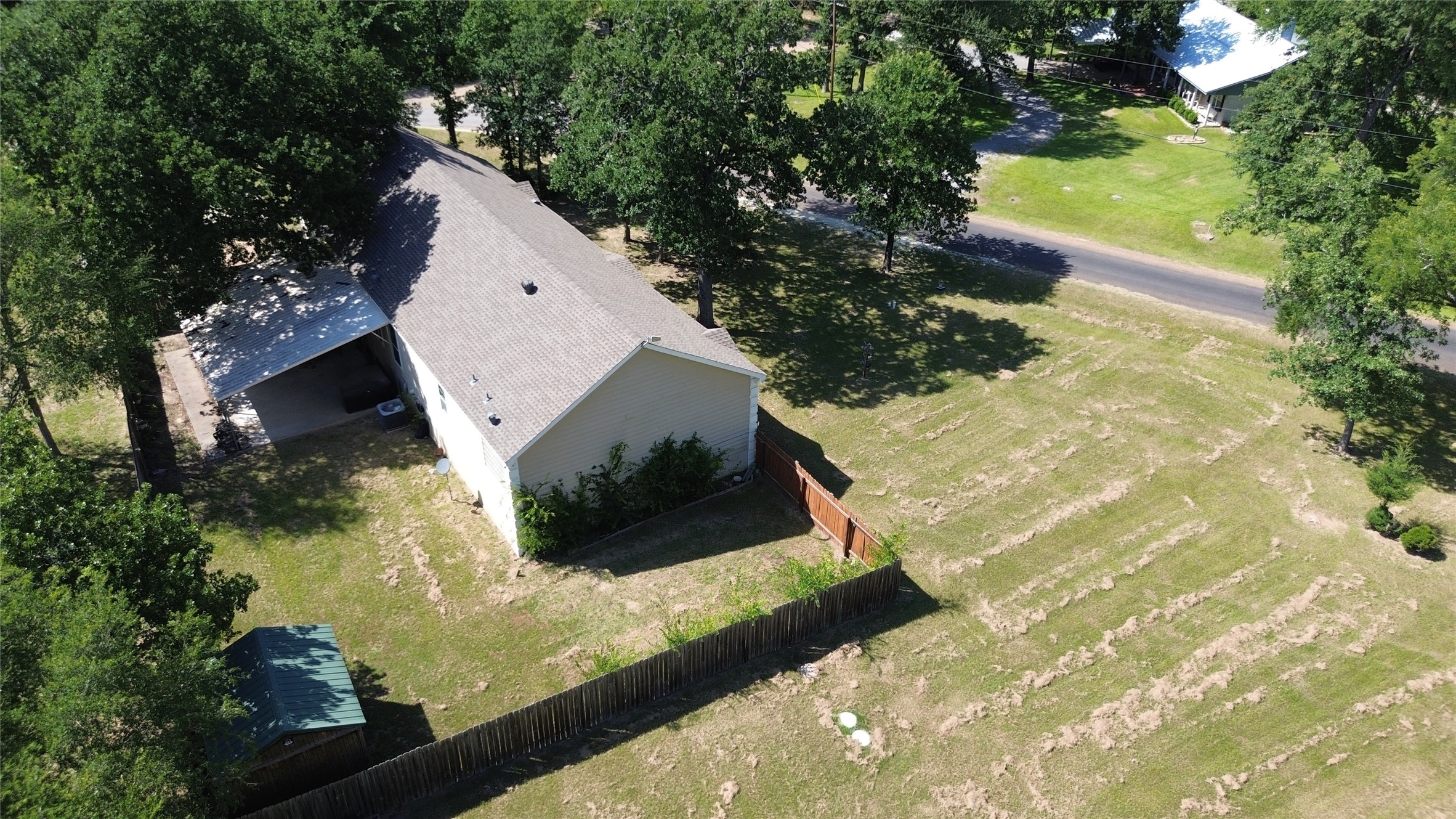 19989 Post Oak Loop Thornton, TX 76687 - Photo 2 of 38 Aerial of Rear of House