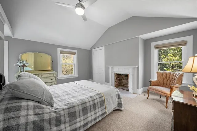 a view of a balcony with an outdoor space