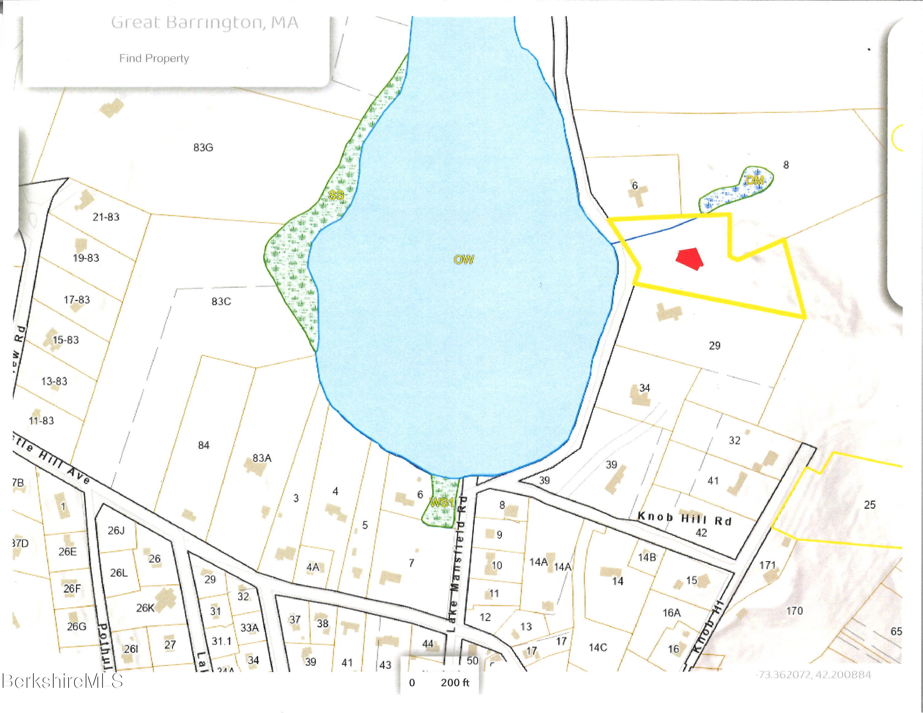 Lake Mansfield Road Great Barrington, MA 01230 - Photo 1 of 7 Map