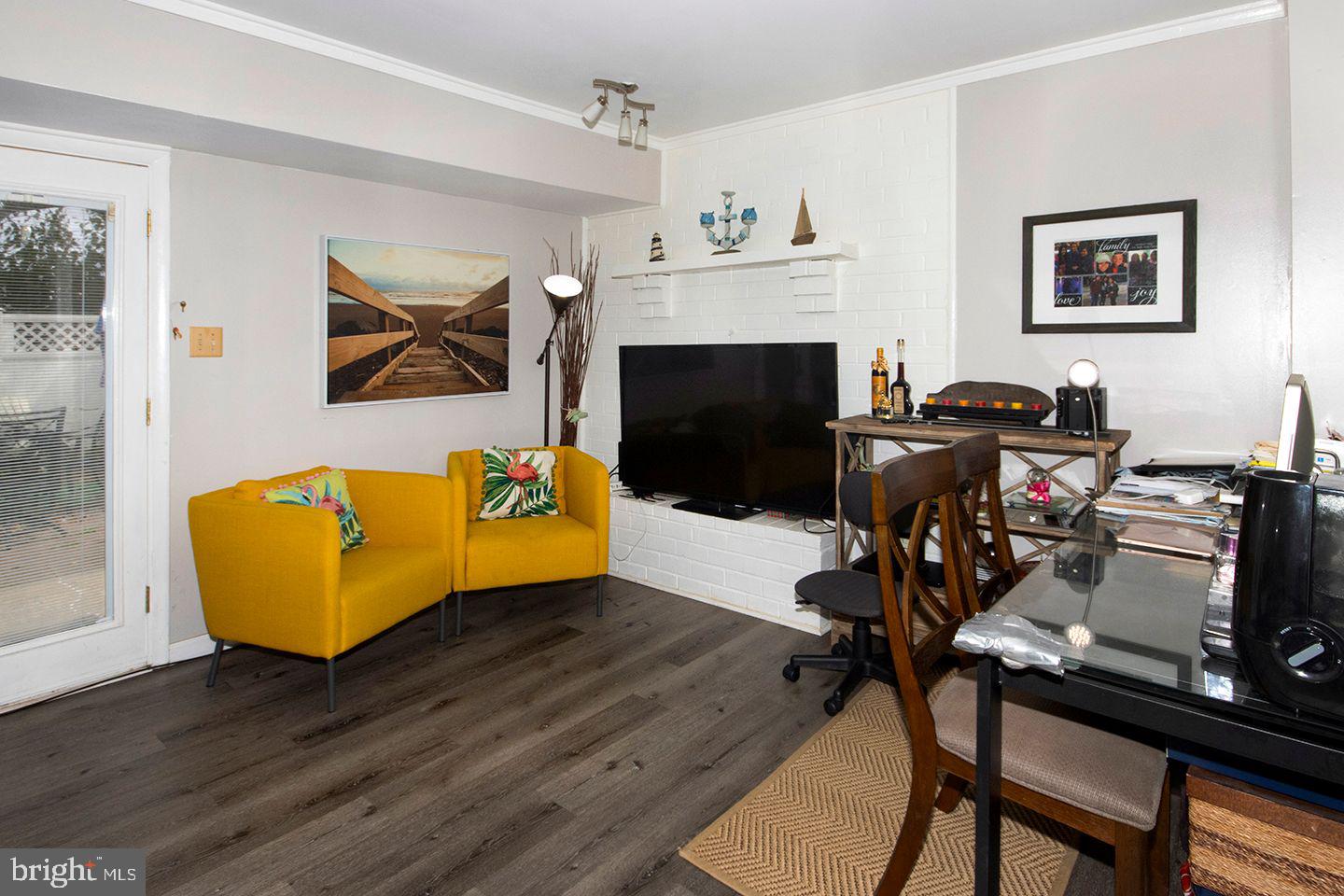 303 Via Cascata Drive Clementon, NJ 08021 - Photo 12 of 32 Living Room: Wood Fireplace