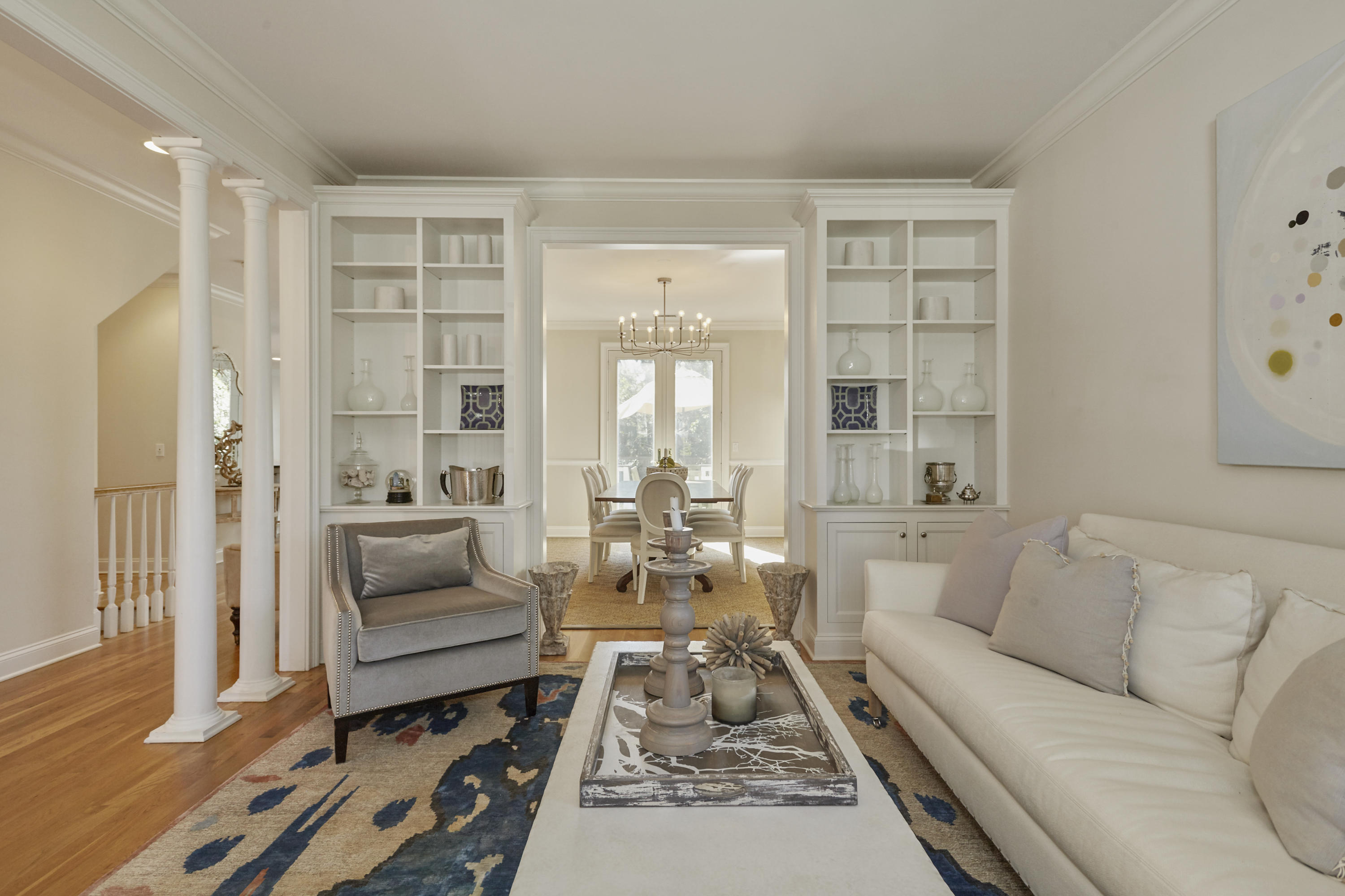14 Richmond Road Rowayton, CT 06853 - Photo 3 of 28 a living room with furniture large windows and wooden floor