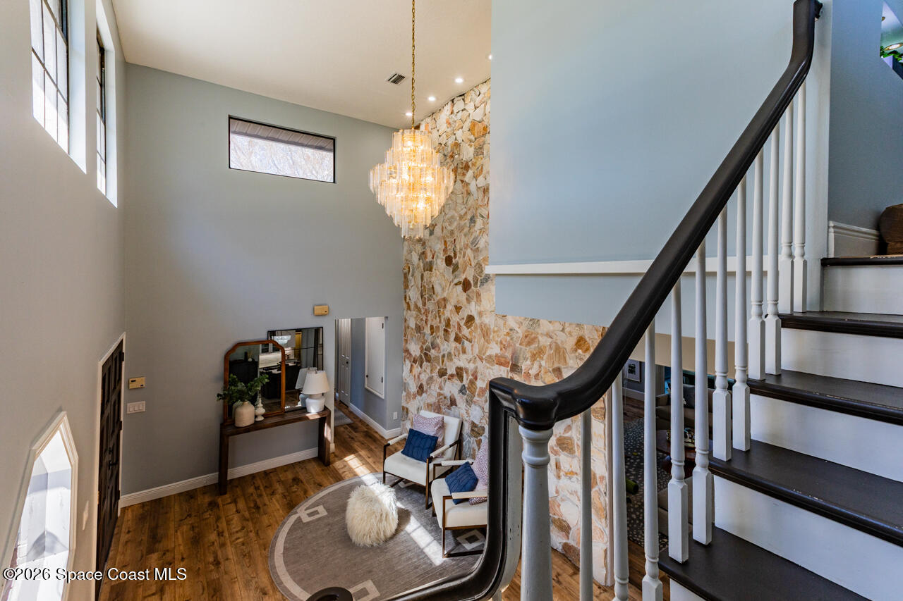 2780 Pomello Road Malabar, FL 32950 - Photo 47 of 79 Staircase 2 story entry