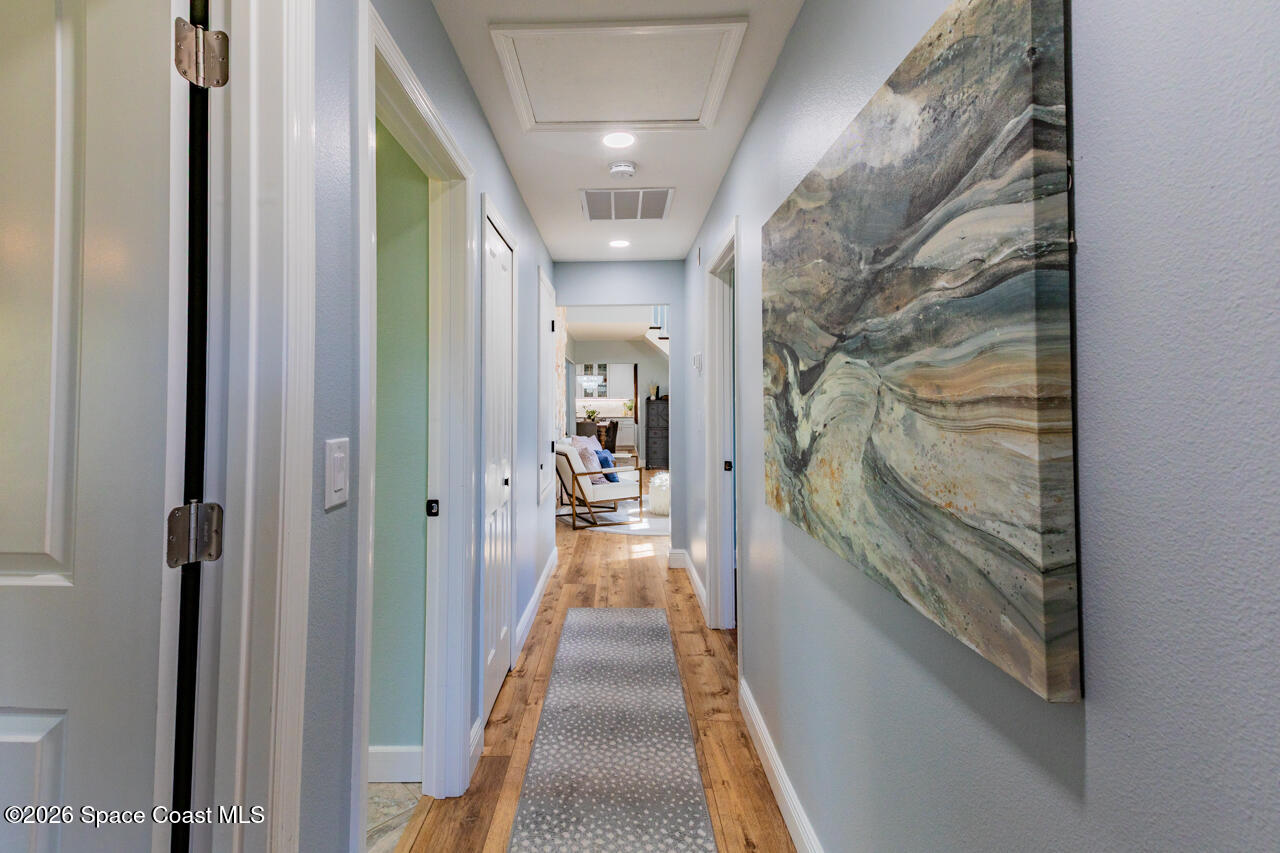 2780 Pomello Road Malabar, FL 32950 - Photo 54 of 79 Hallway to downstairs beds