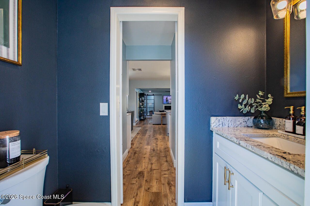 2780 Pomello Road Malabar, FL 32950 - Photo 60 of 79 Downstairs half bath