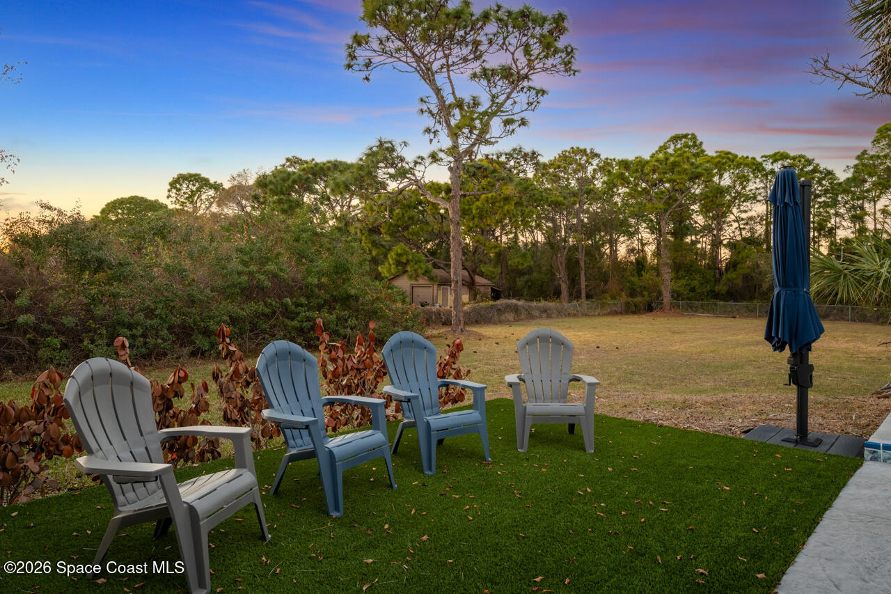 2780 Pomello Road Malabar, FL 32950 - Photo 78 of 79 Back turf area