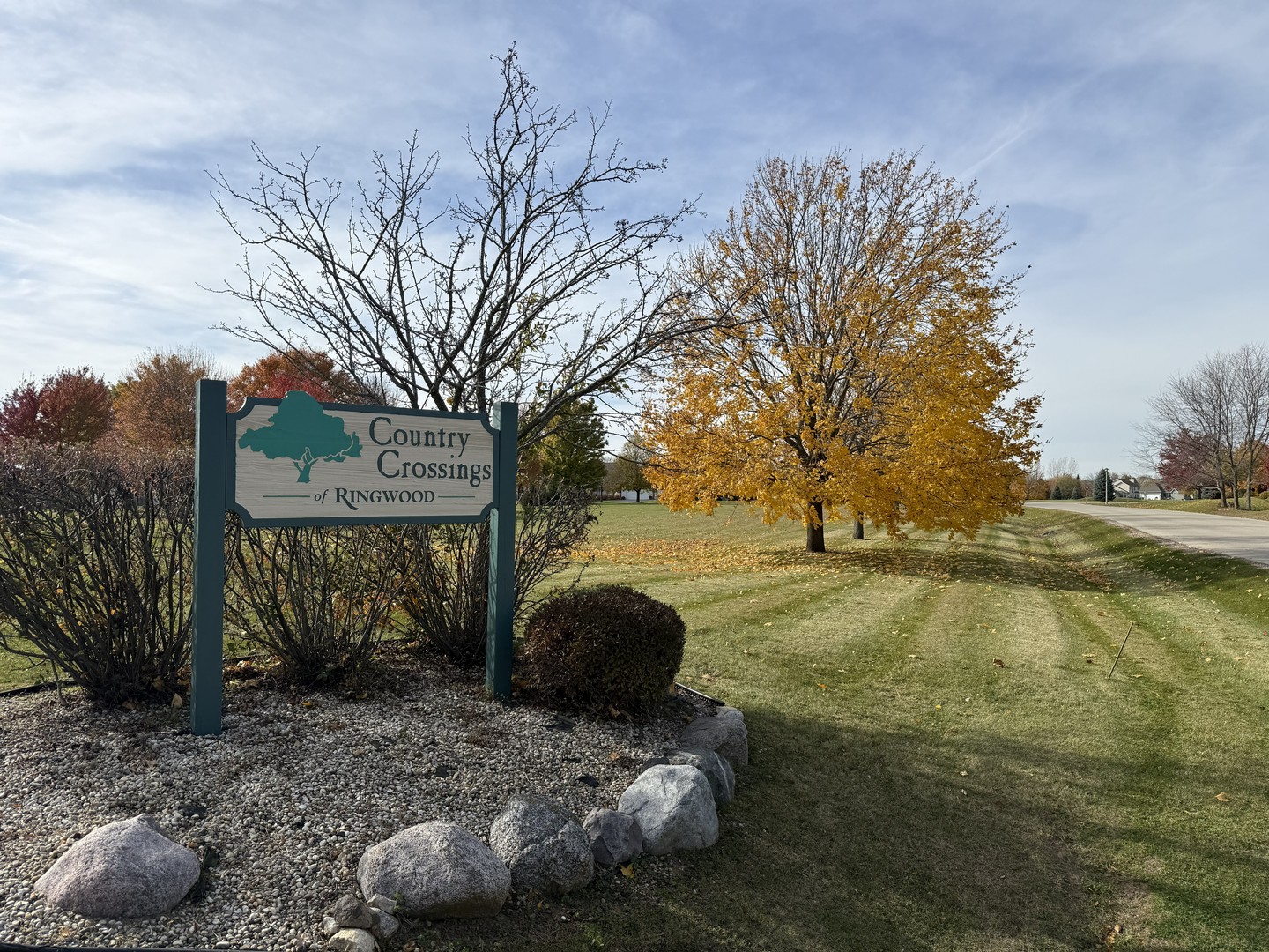 4914 Patty Lane Ringwood, IL 60072 - Photo 2 of 2 a view of a backyard with large trees